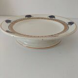 Longwy art deco piedouche dish
