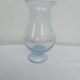 Vase , biot photophore of blue color