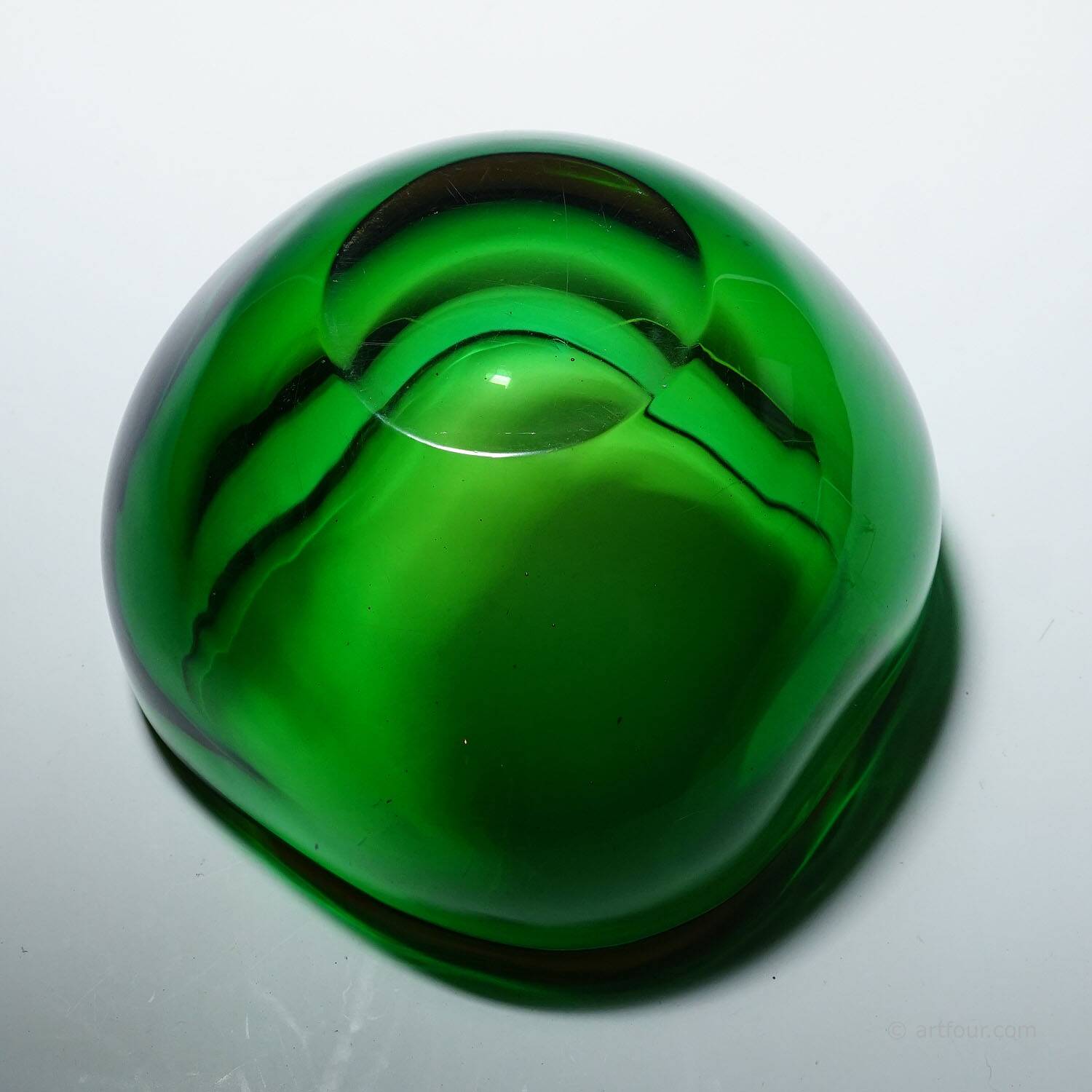 Bol en verre artistique vintage par Seguso Murano des années 1960