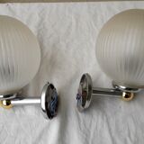 Pair of Inda wall lamps