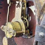 Industrial Wall Clock in Tole