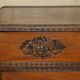 Antique Chinese commode hand-carved circa 1890 with detailed handles.