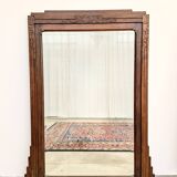 Antique Art Deco trumeau mirror
