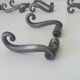Pair of old door handles levers
