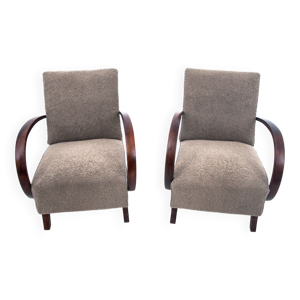 Paire de fauteuils Art Déco de