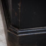 Blackened wood jam maker sideboard 19th Parisian style