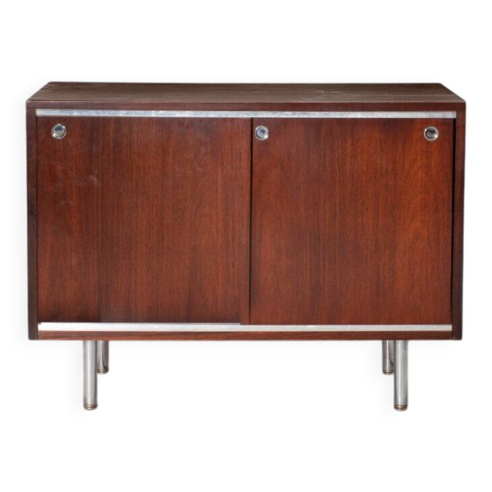 Rosewood sideboard with sliding doors, George Nelson, Herman Miller