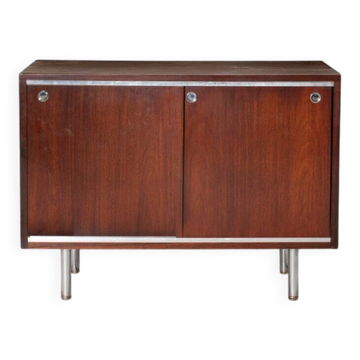 Enfilade en palissandre à portes coulissantes, George Nelson, Hermann Miller