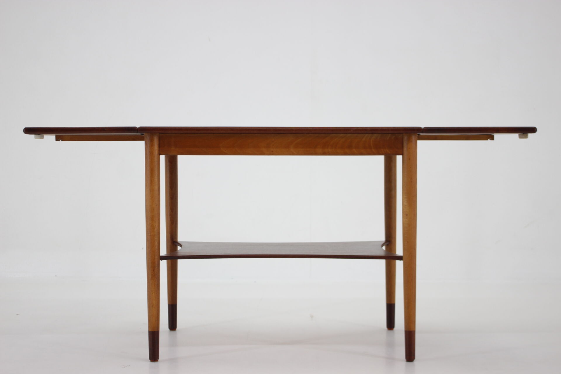 Borge Mogensen teak and Oak Coffee Table for Soborg Mobelfabric ,Denmark, 1960