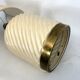 Ceramic and Brass Table Lamp by Tommaso Barbi, 1970s