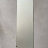 Miroir biseauté en pied ancien