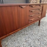 Scandinavian teak row