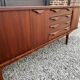 Scandinavian teak row