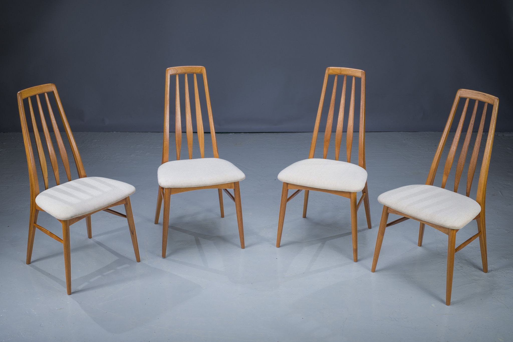 Eva chairs by Niels Koefoed for Koefoed Hornslet, 1960