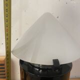 Lampe « fusée » en verre, Italie 1980