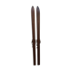 Ancienne paire de skis en bois