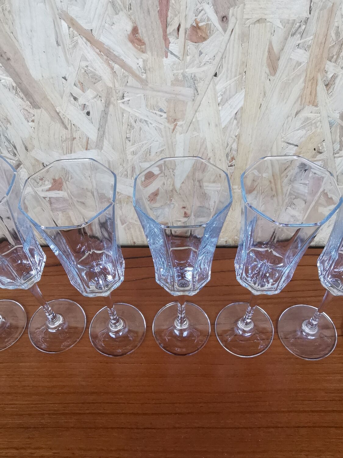 Service de 10 flûtes à Champagne Arcopal