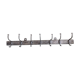 Coat rack with seven-headed metal industrial style / vintage 50-60s