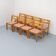 Set of 8 Danish Razorblade Dining Chairs by Korup 1960s