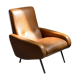 Vintage skai armchair