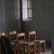 Hans J. Wegner, 'Koldinghus' chairs in beech with woven seat, set of 6, 1988
