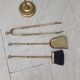Brass fireplace servant