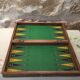 Jeu de dames et de backgammon