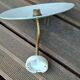 Exterior wall lamp gooseneck old vintage bowl