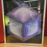 Painting by Victor Vasarely