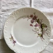 Assiette plate en porcelaine de Limoges