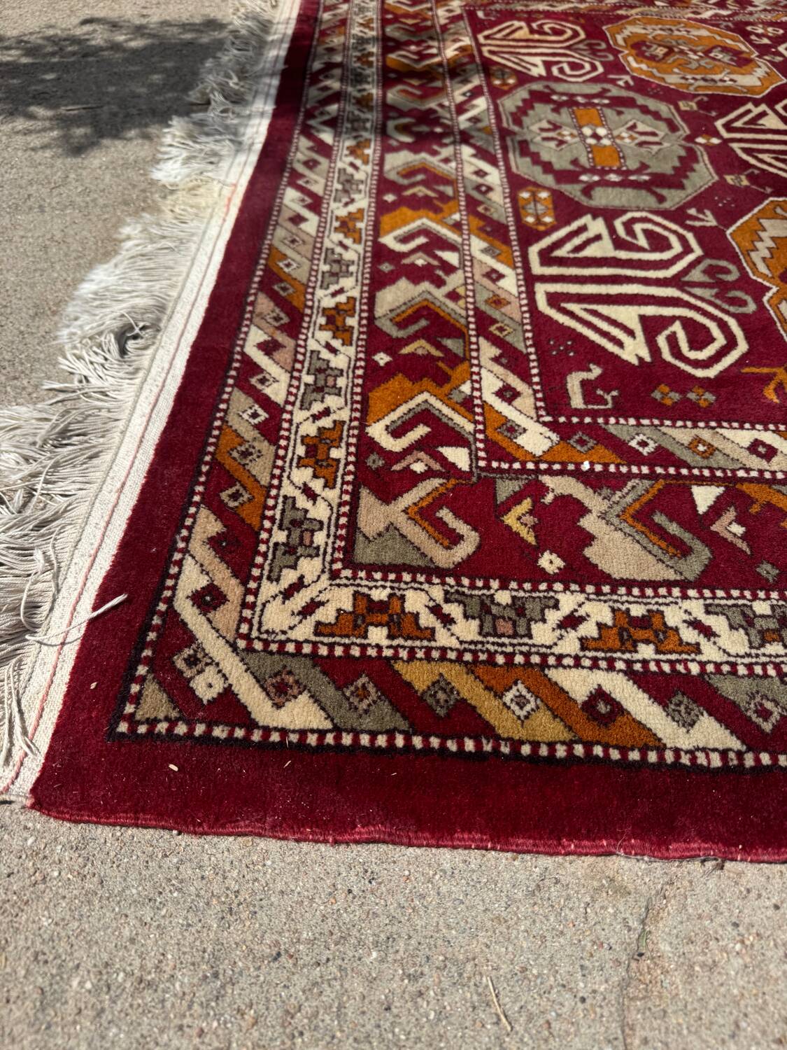 Ancient Turkmen carpet