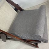 Pair of folding armchairs