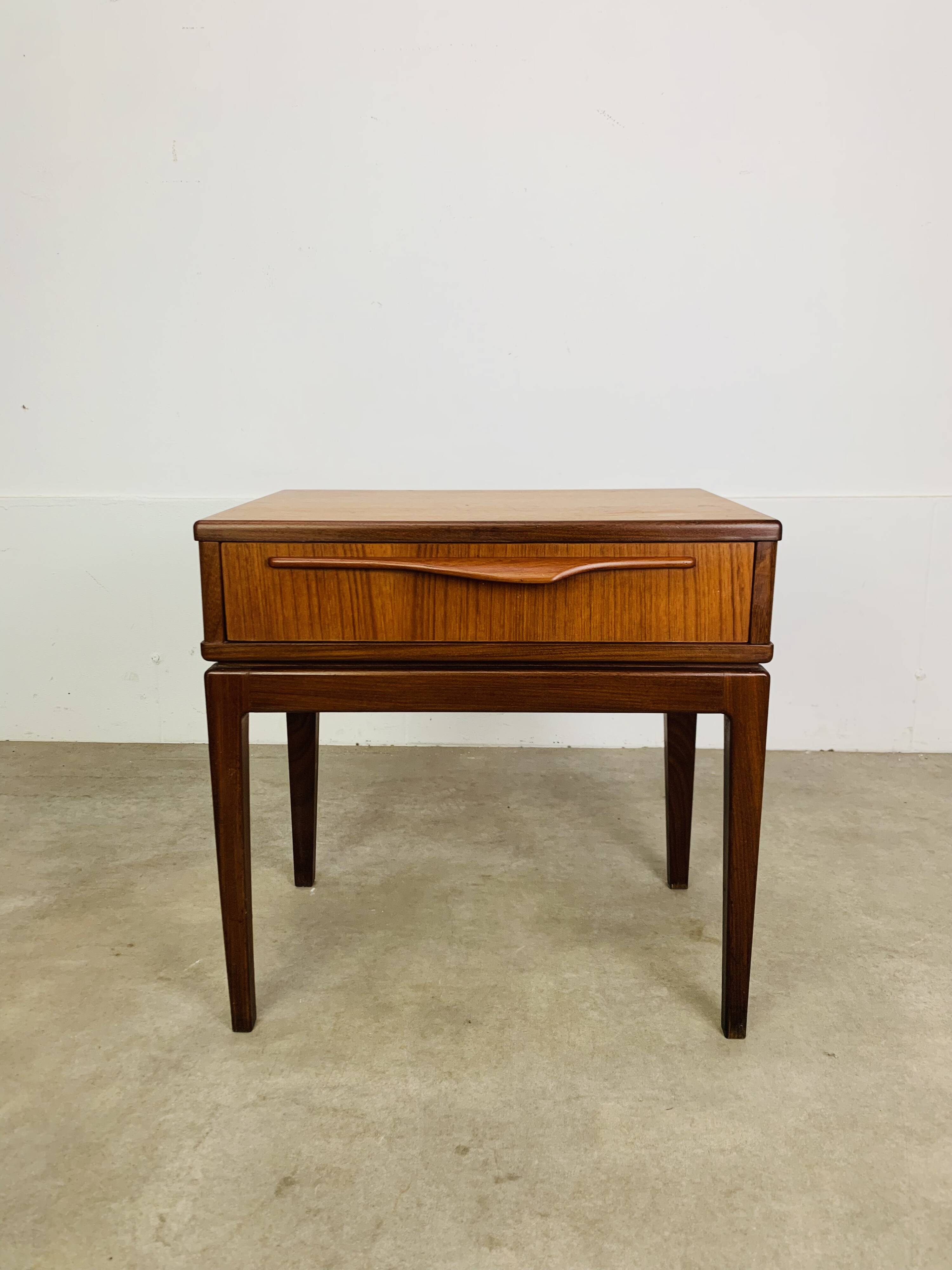 Chevet scandinave en teck, années 60