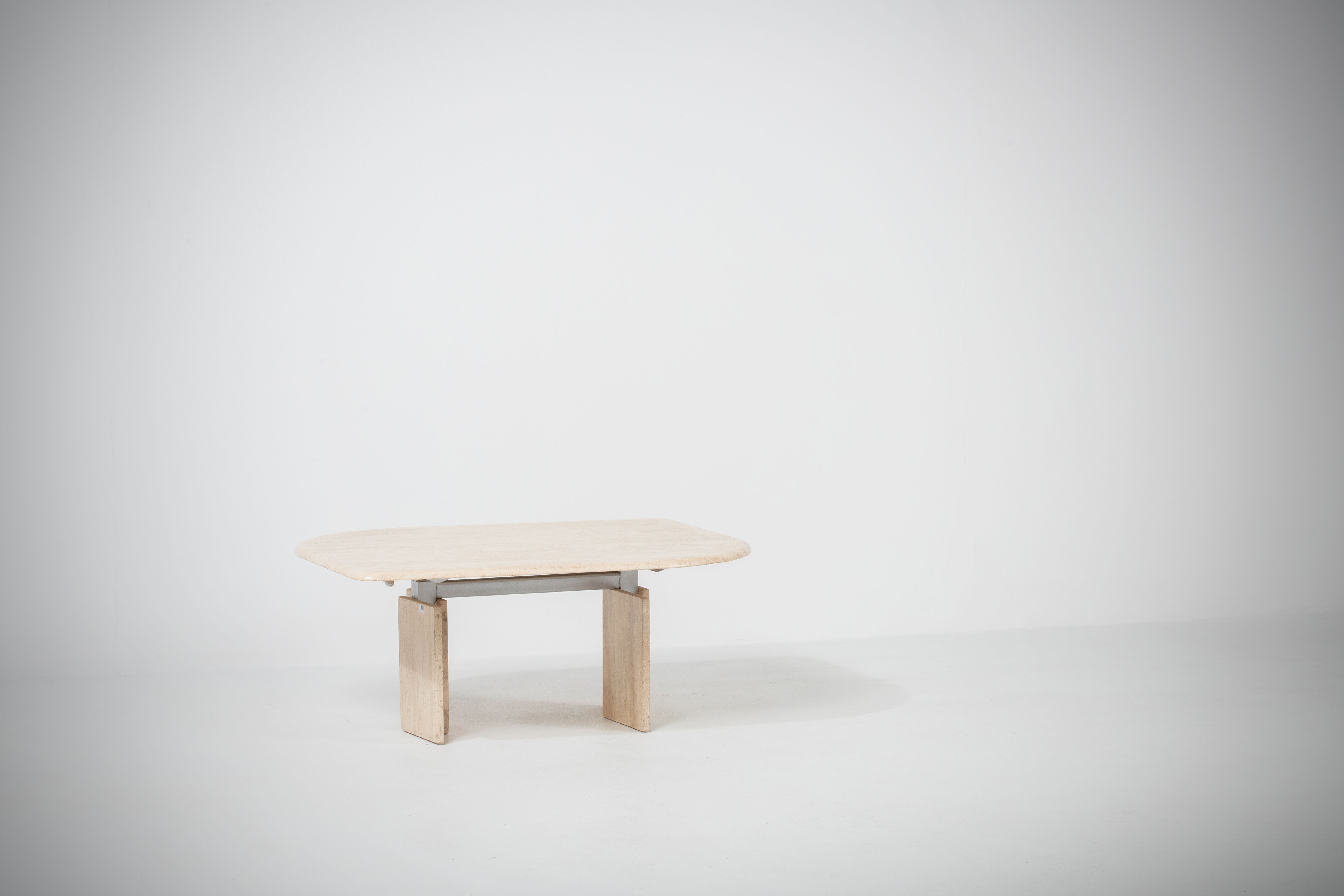 Table basse vintage italienne - marbre