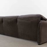 Maralunga 3-seater sofa by vico magistretti for cassina, italy