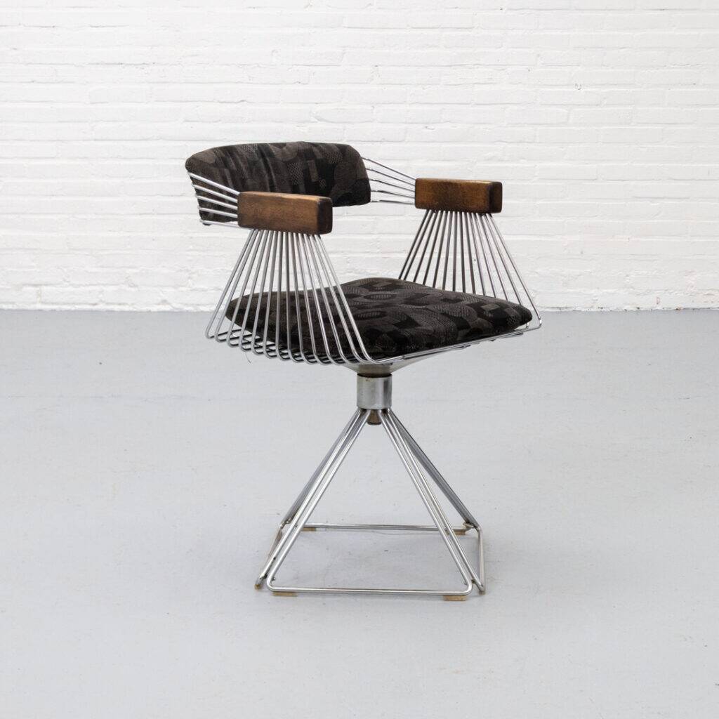 Rudi Verelst Delta Dining Chair Set 1970s