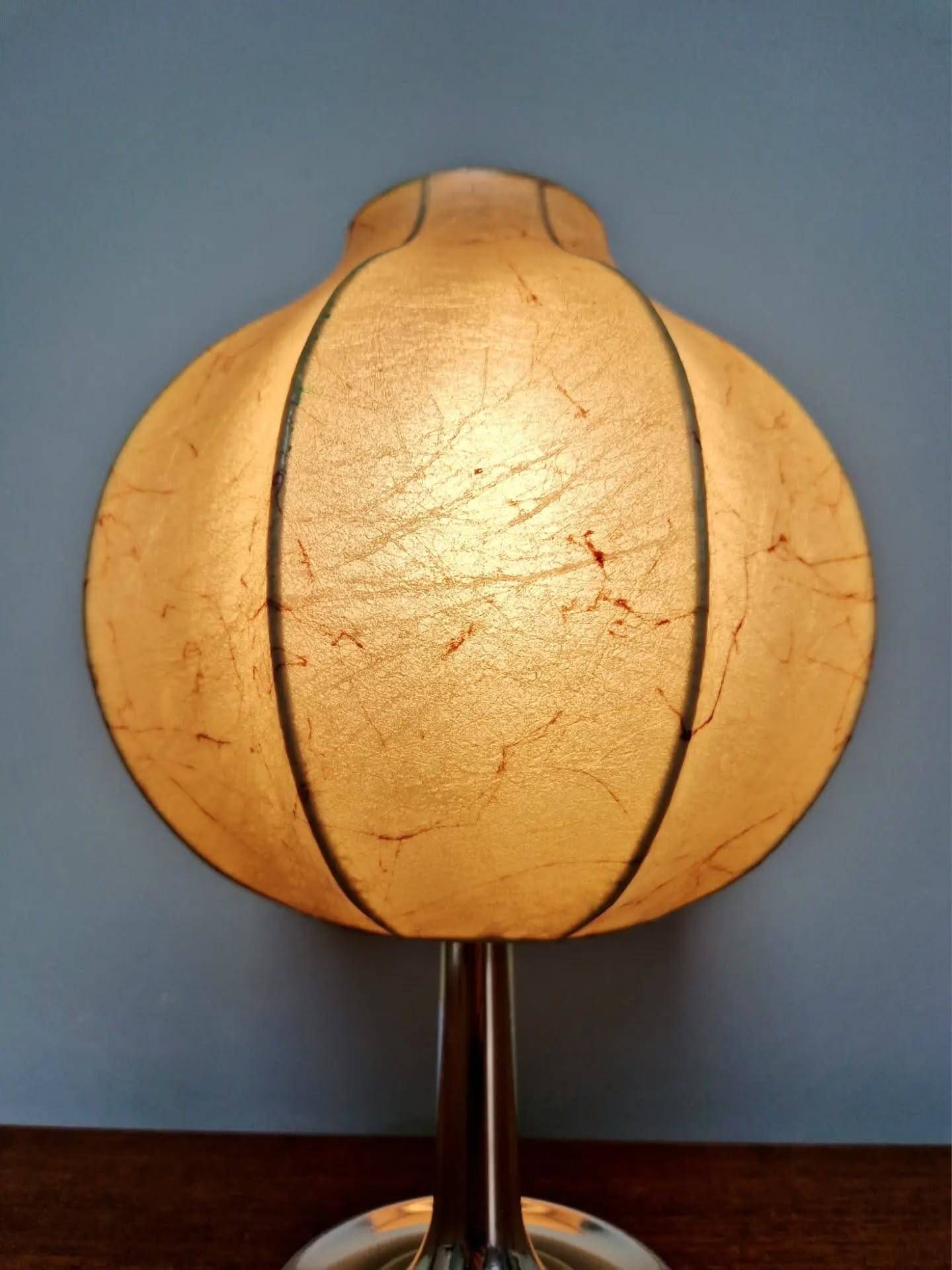 Lampe de table Cocoon, Goldkant Leuchten, 1960