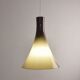 Suspension vintage en verre