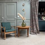 Table basse ronde à volets (rénovée)