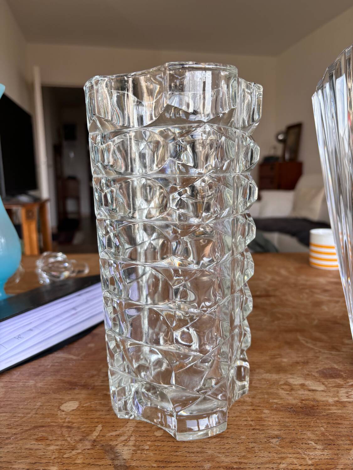 Vintage Luminarc Windsor Crystal Vase