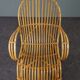 Rattan armchair Belse 8, Rohé Noordwolde, 1950