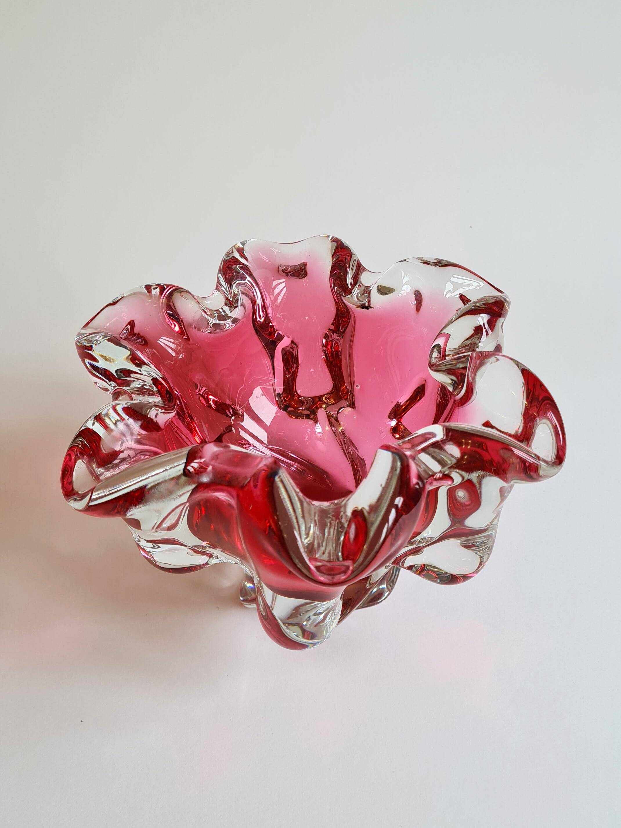 Josef Michal Hospodka Empty Pocket - Czech Blown Glass Murano Style (Year