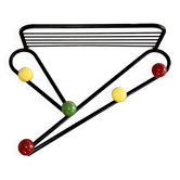 Vintage wall coat rack  France 1950s