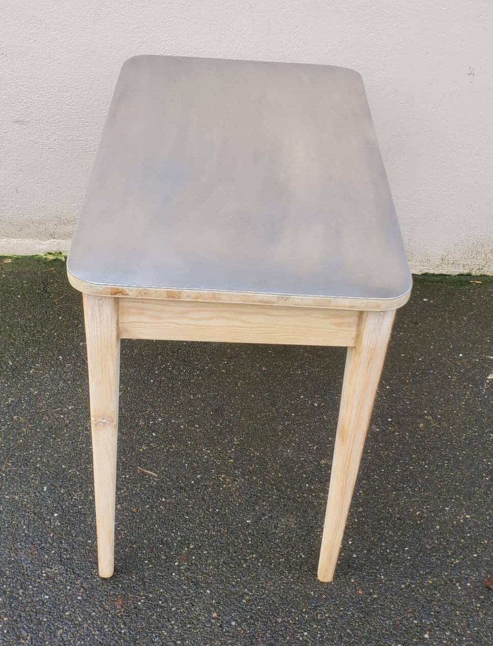 beautiful 1940s mado sanded table