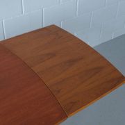 Dining table in Danish oak and teak.