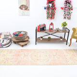 Southwestern vintage runner rug 297x75cm