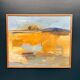 Huile su panneau suédoise – “Landskapskomposition” par Peter Prütz – Vintage
