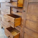 Vintage René Gabriel "Les sinistrés" sideboard chest of drawers