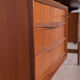 Mid-Century Freestanding Teak Desk, 1960s