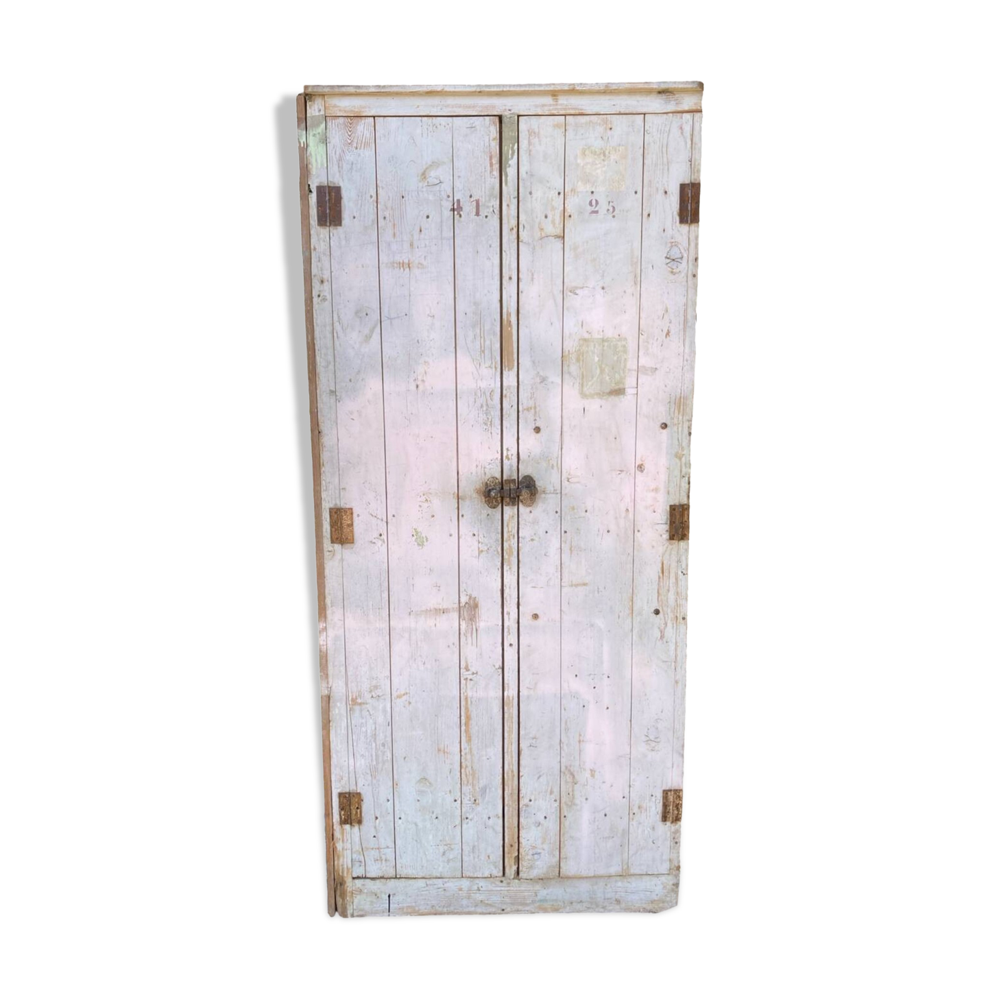 Wooden workshop cabinet